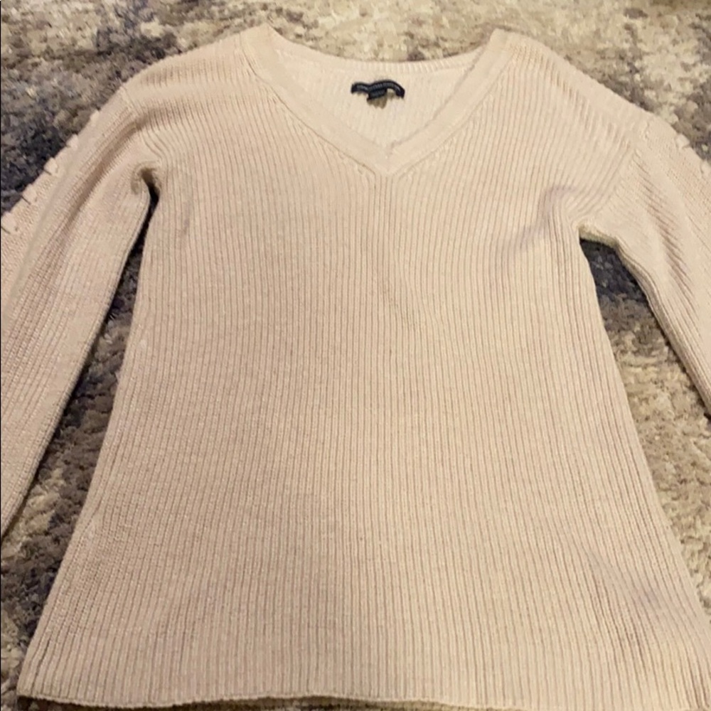 American Eagle Sweater with Braided sleeve